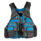 Fishing Life Vest with Replaceable EPE Foam and 11 Pockets