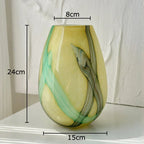 Fjordwood Striped Glass Vase