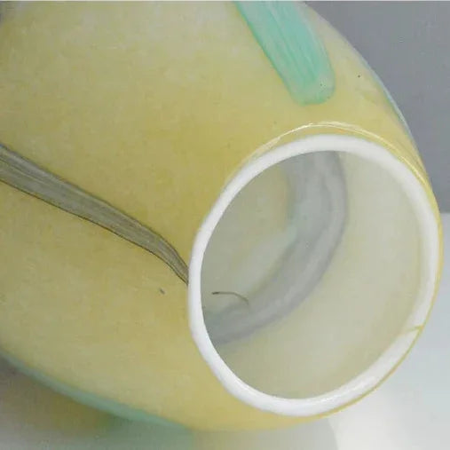 Fjordwood Striped Glass Vase