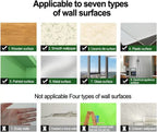 Flexible PET Wall Mirror Sheets, Peel-and-Stick, Multiple Sizes, view 2