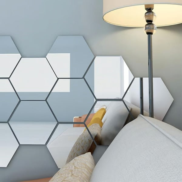 Flexible PET Wall Mirror Sheets, Peel-and-Stick, Multiple Sizes, view 3