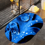 Floral Art Bath Rug | Thrascher