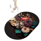 Floral Art Bath Rug | Thrascher