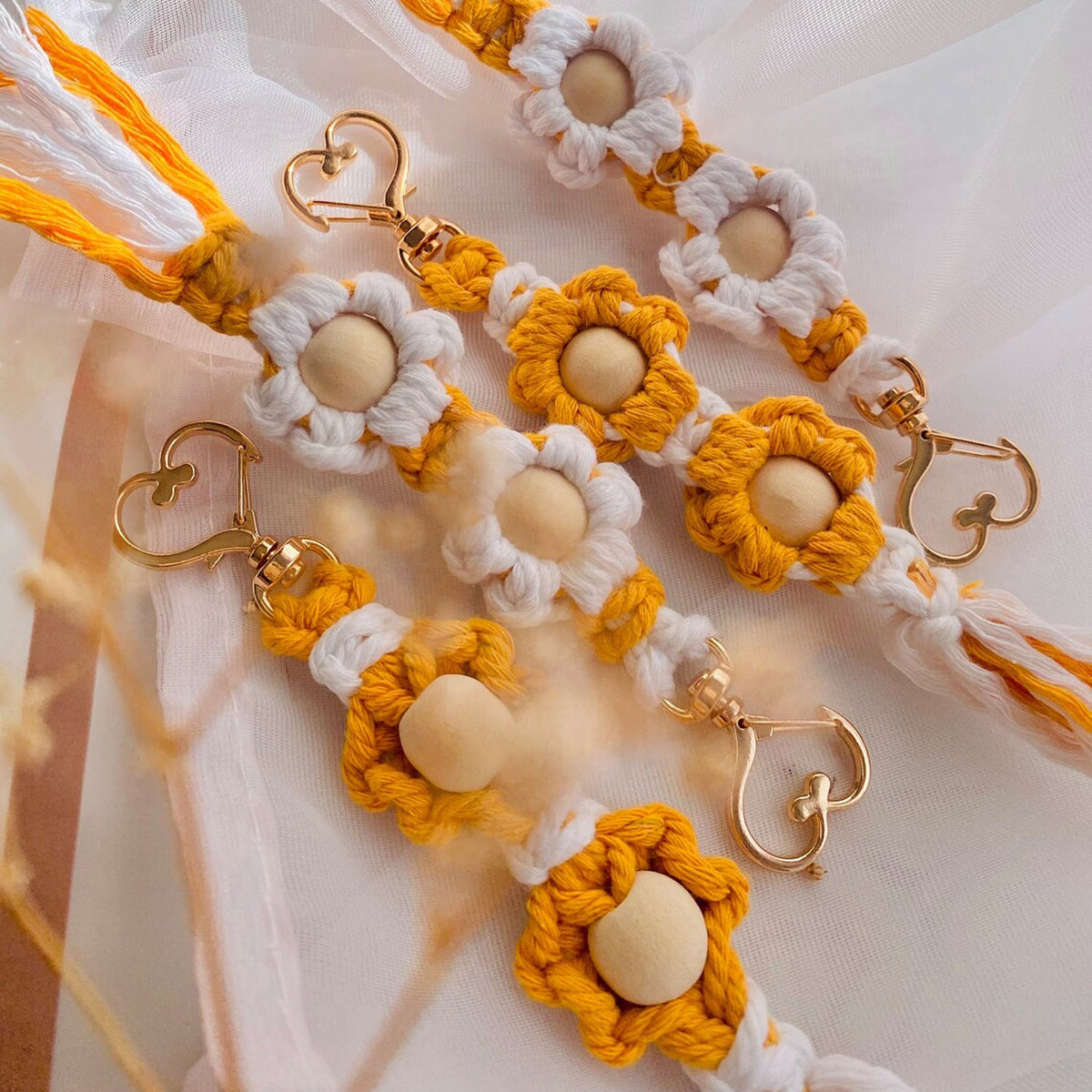 Floral Decorative Keychain | Thrascher