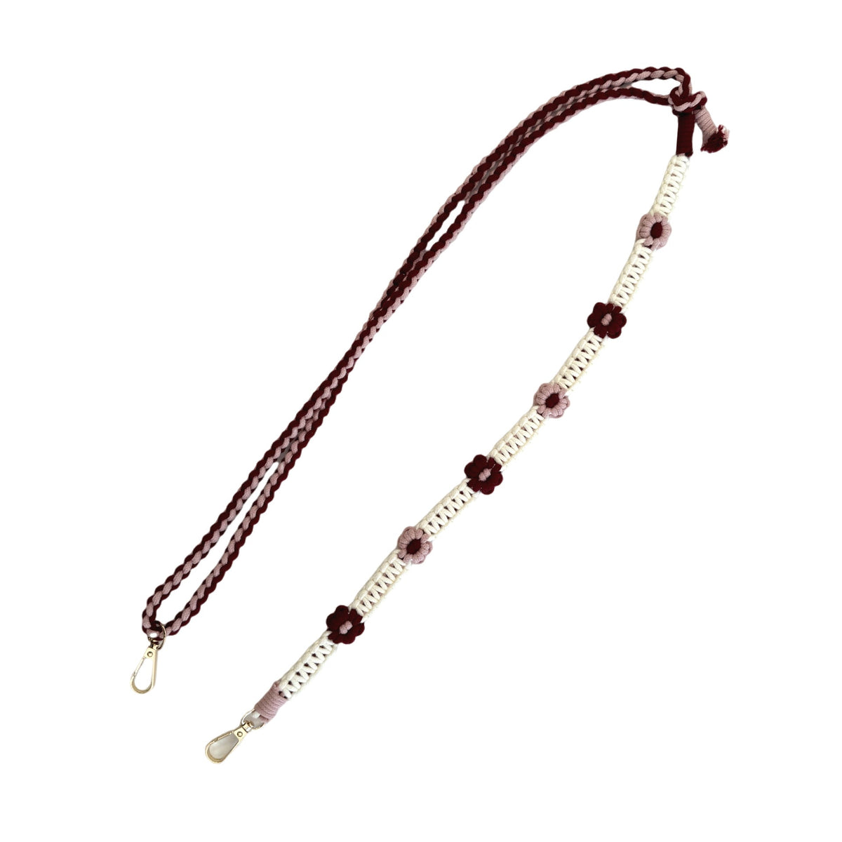 Floral Macrame Eyewear Chain | Thrascher