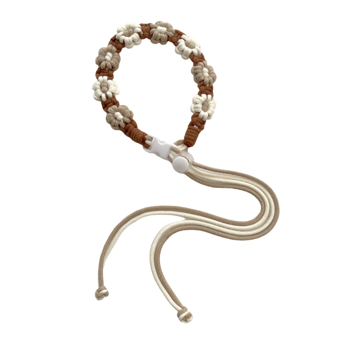 Floral Macrame Eyewear Strap | Thrascher