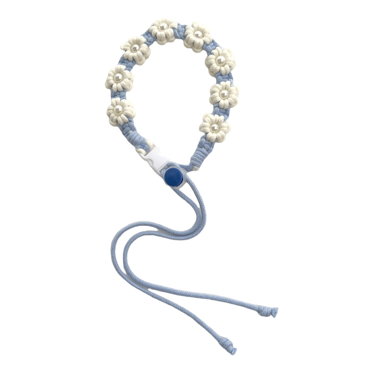Floral Macrame Eyewear Strap | Thrascher
