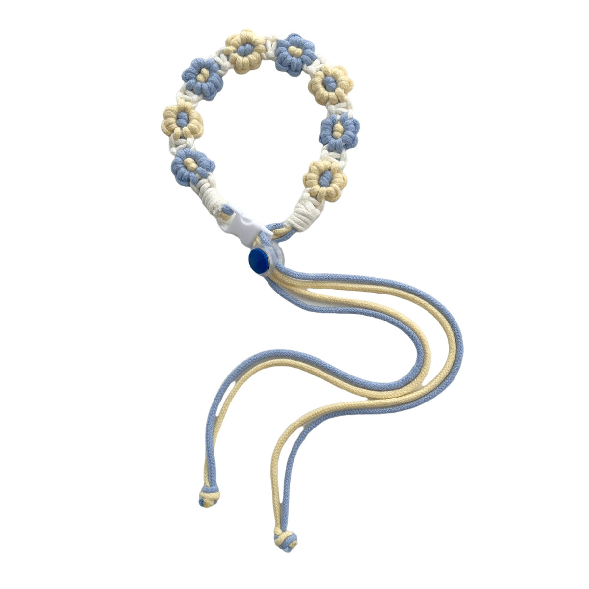 Floral Macrame Eyewear Strap | Thrascher