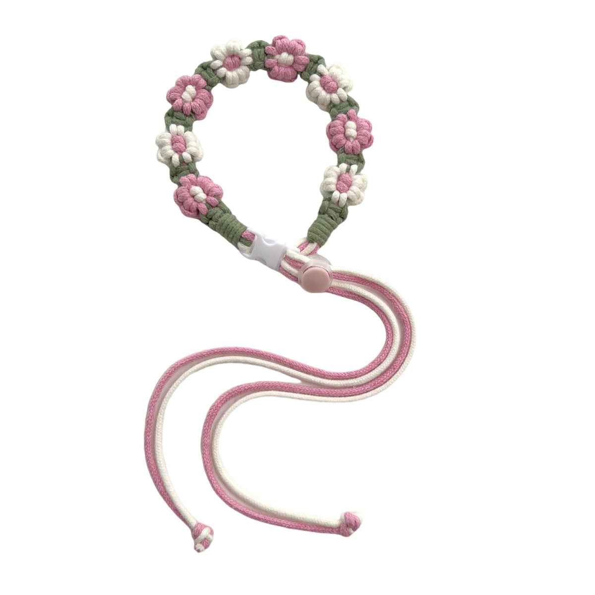 Floral Macrame Eyewear Strap | Thrascher