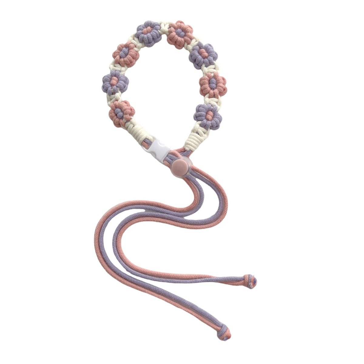 Floral Macrame Eyewear Strap | Thrascher