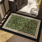 Floral Pattern Area Rug Non Slip | Thrascher
