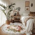 Floral Pattern Area Rug | Thrascher