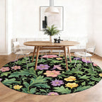 Floral Pattern Area Rug | Thrascher