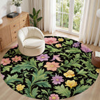 Floral Pattern Area Rug | Thrascher