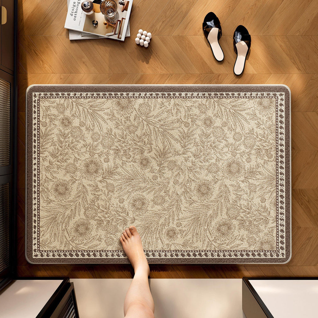 Floral Patterned Area Rug | Thrascher