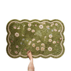 Floral Patterned Area Rug | Thrascher