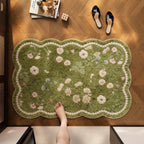Floral Patterned Area Rug | Thrascher