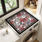 Floral Patterned Laundry Room Top Cover | Thrascher