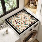 Floral Patterned Laundry Room Top Cover | Thrascher