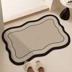 Floral-Printed Bath Runner | Thrascher
