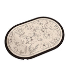 Floral-Printed Bath Runner | Thrascher