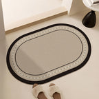 Floral-Printed Bath Runner | Thrascher