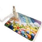 Floral-Themed Kitchen Mat | Thrascher