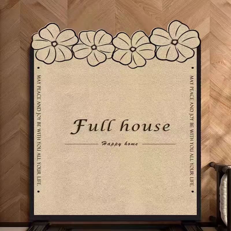 Floral Welcome Mat | Thrascher