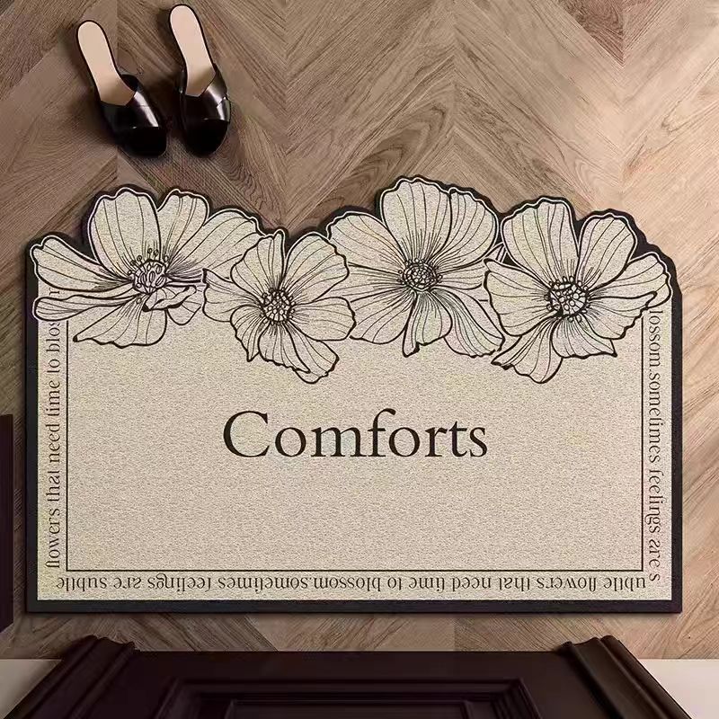 Floral Welcome Mat | Thrascher