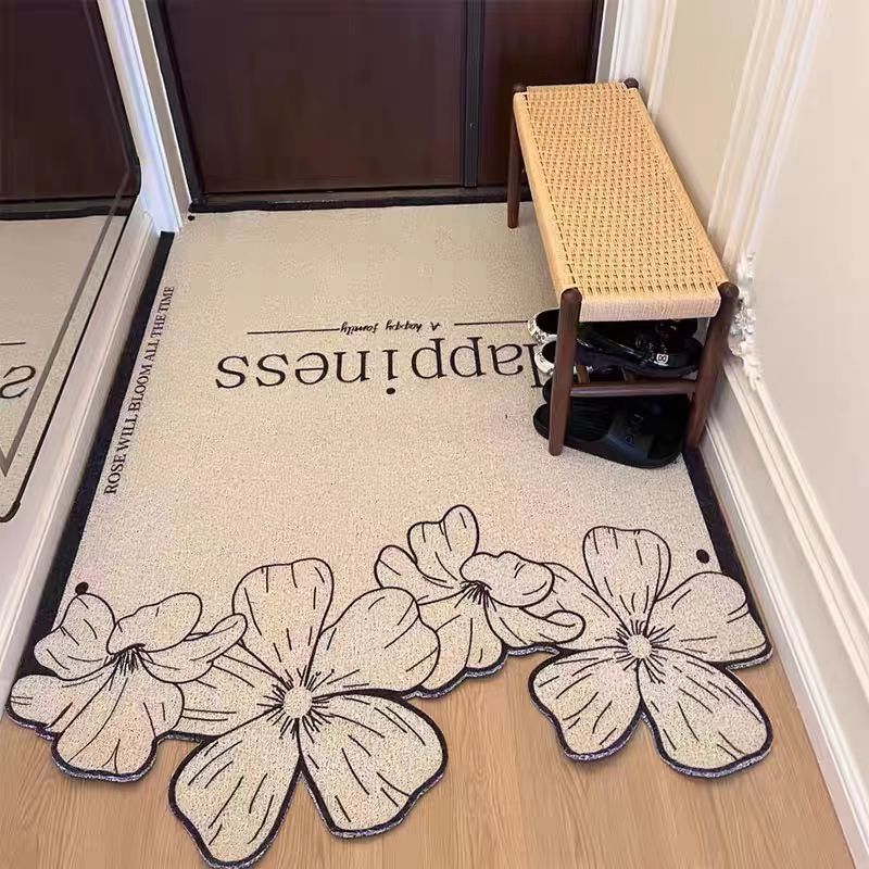Floral Welcome Mat | Thrascher