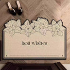 Floral Welcome Mat | Thrascher