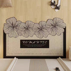 Floral Welcome Mat | Thrascher