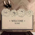 Floral Welcome Mat | Thrascher