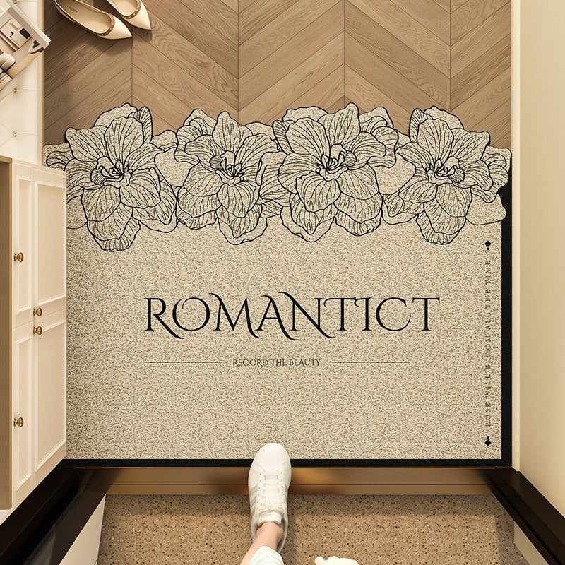 Floral Welcome Mat | Thrascher
