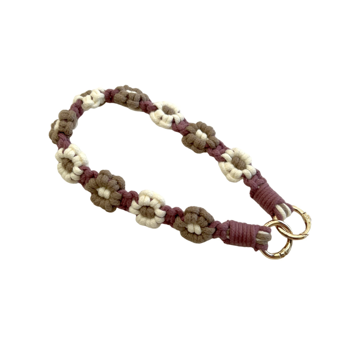 Flower Patterned Keychain Holder | Thrascher