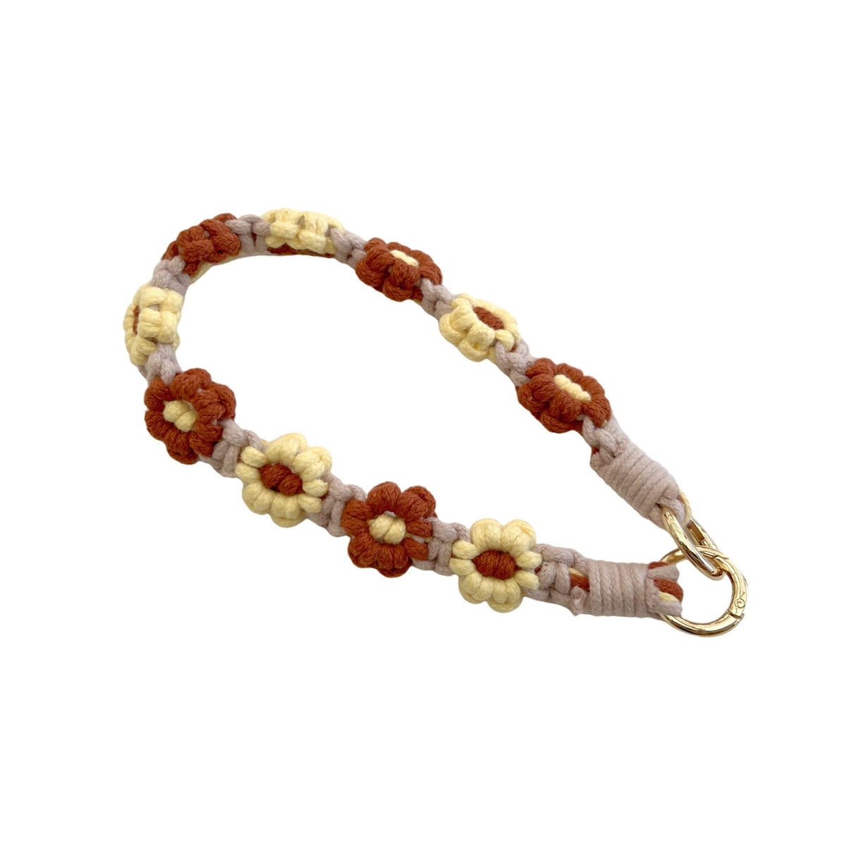 Flower Patterned Keychain Holder | Thrascher