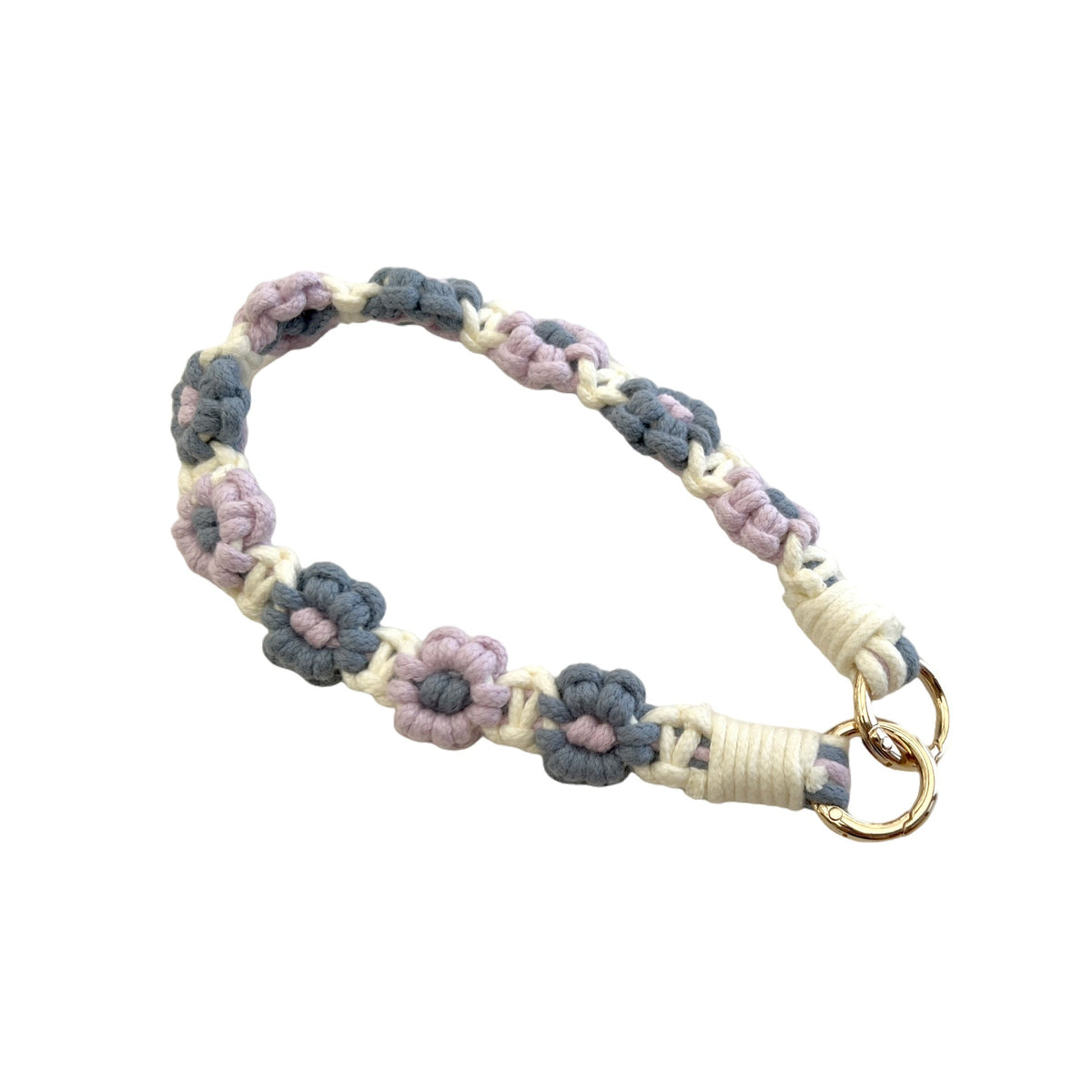 Flower Patterned Keychain Holder | Thrascher