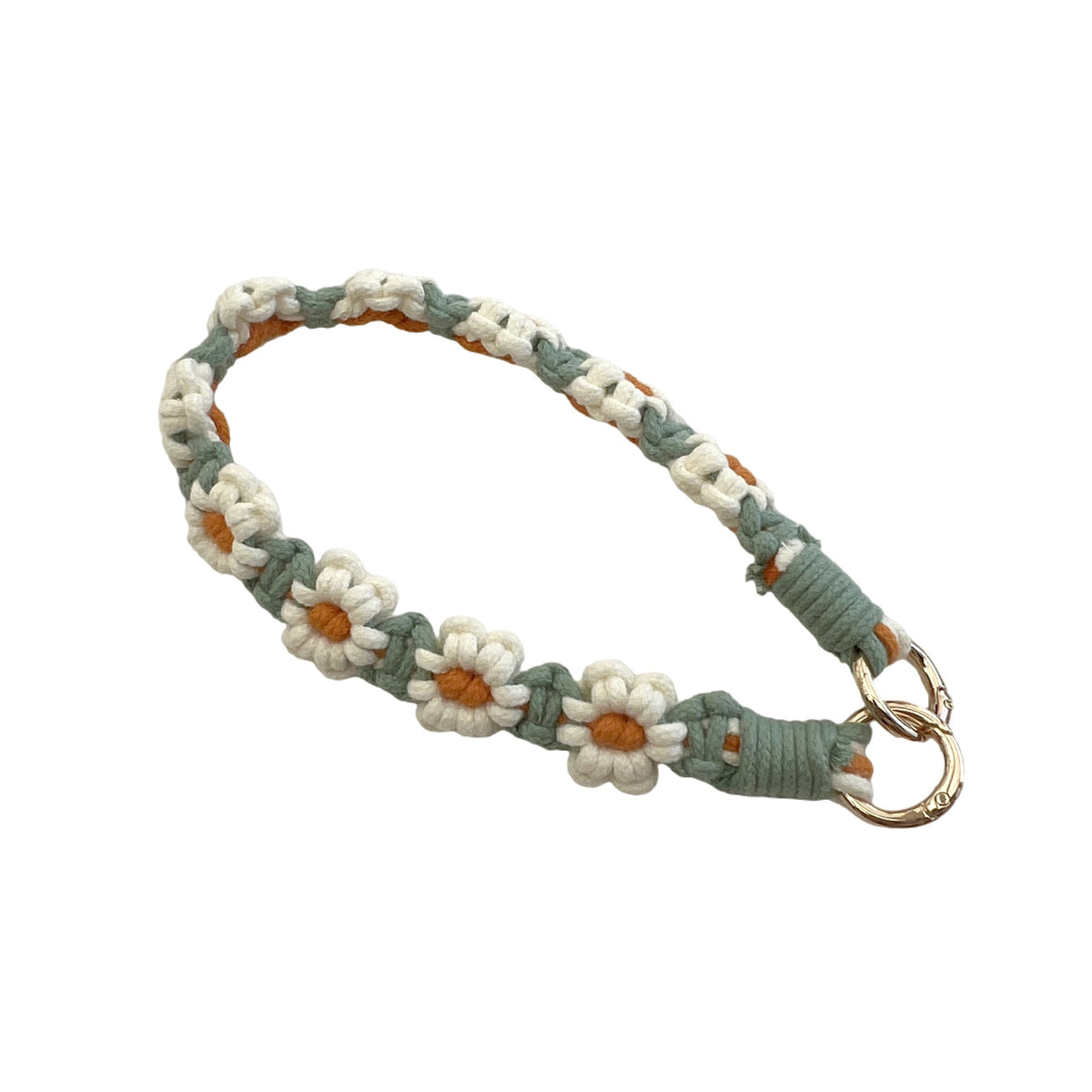 Flower Patterned Keychain Holder | Thrascher
