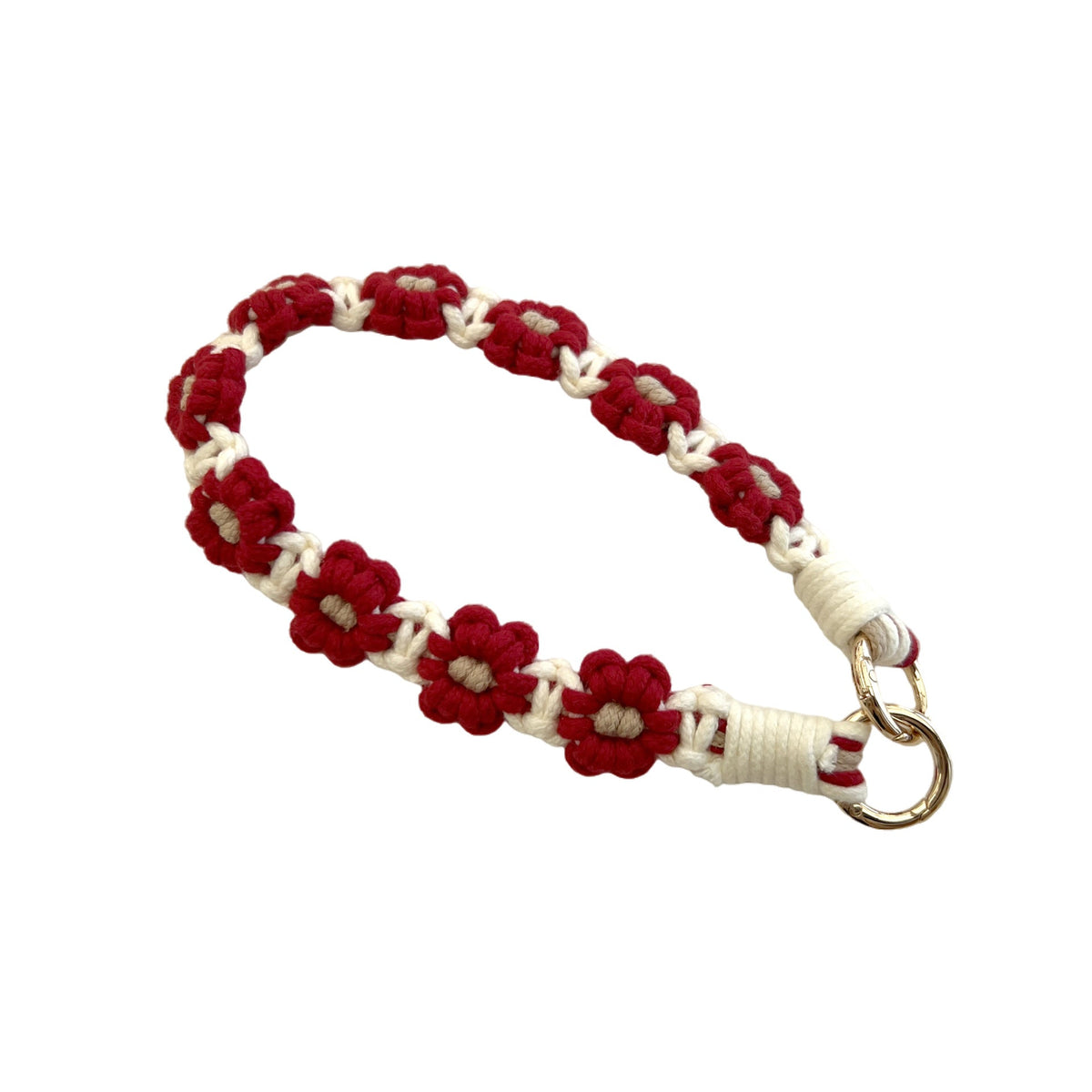 Flower Patterned Keychain Holder | Thrascher