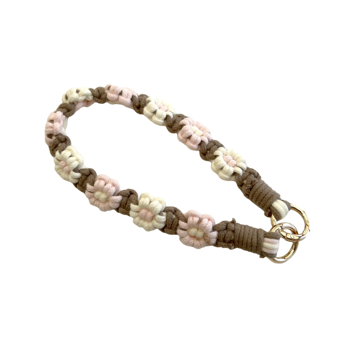Flower Patterned Keychain Holder | Thrascher