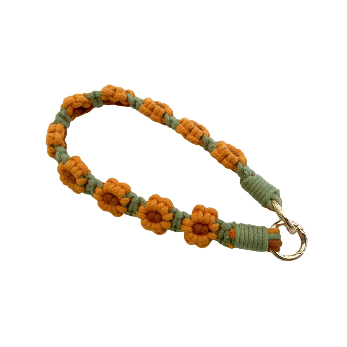 Flower Patterned Keychain Holder | Thrascher