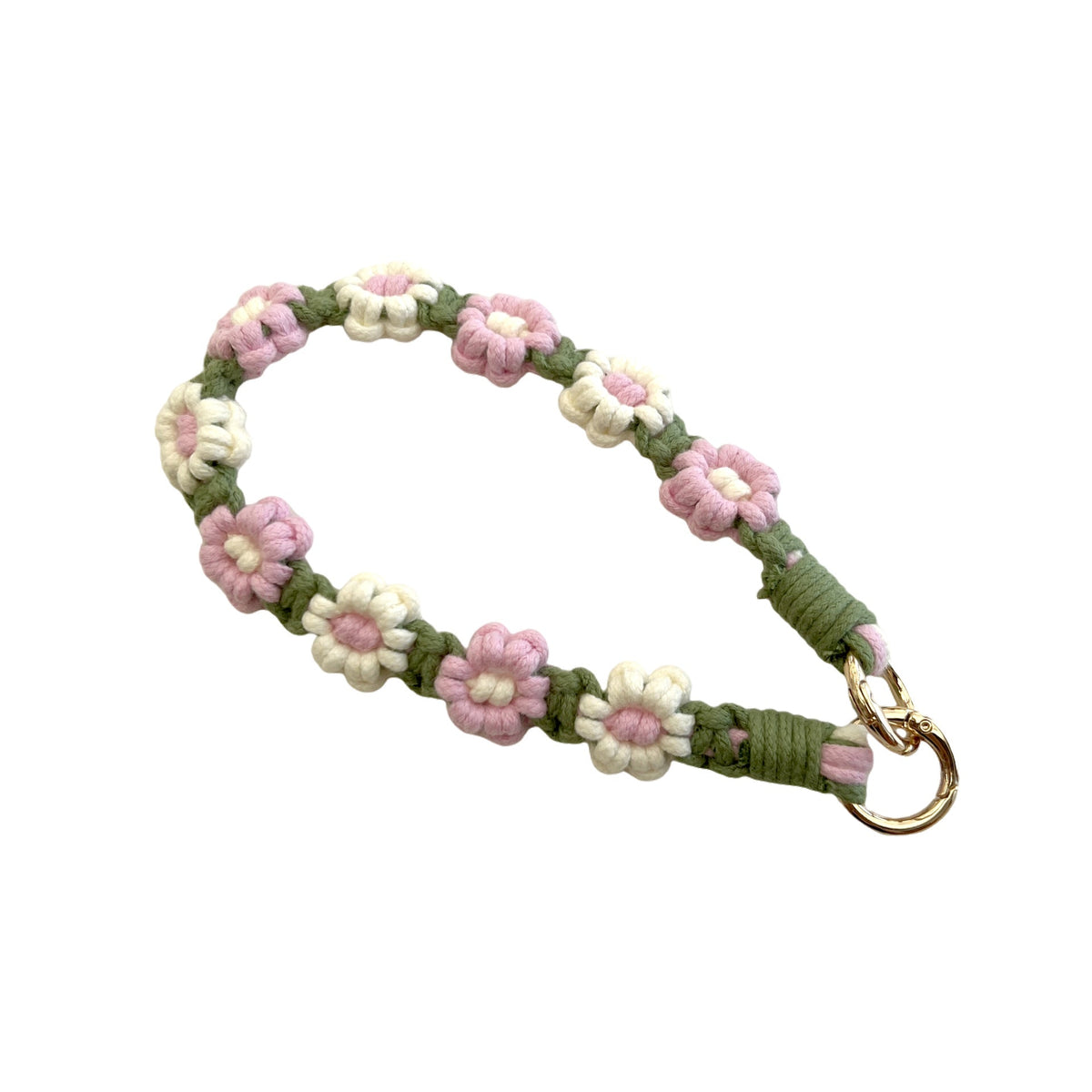 Flower Patterned Keychain Holder | Thrascher