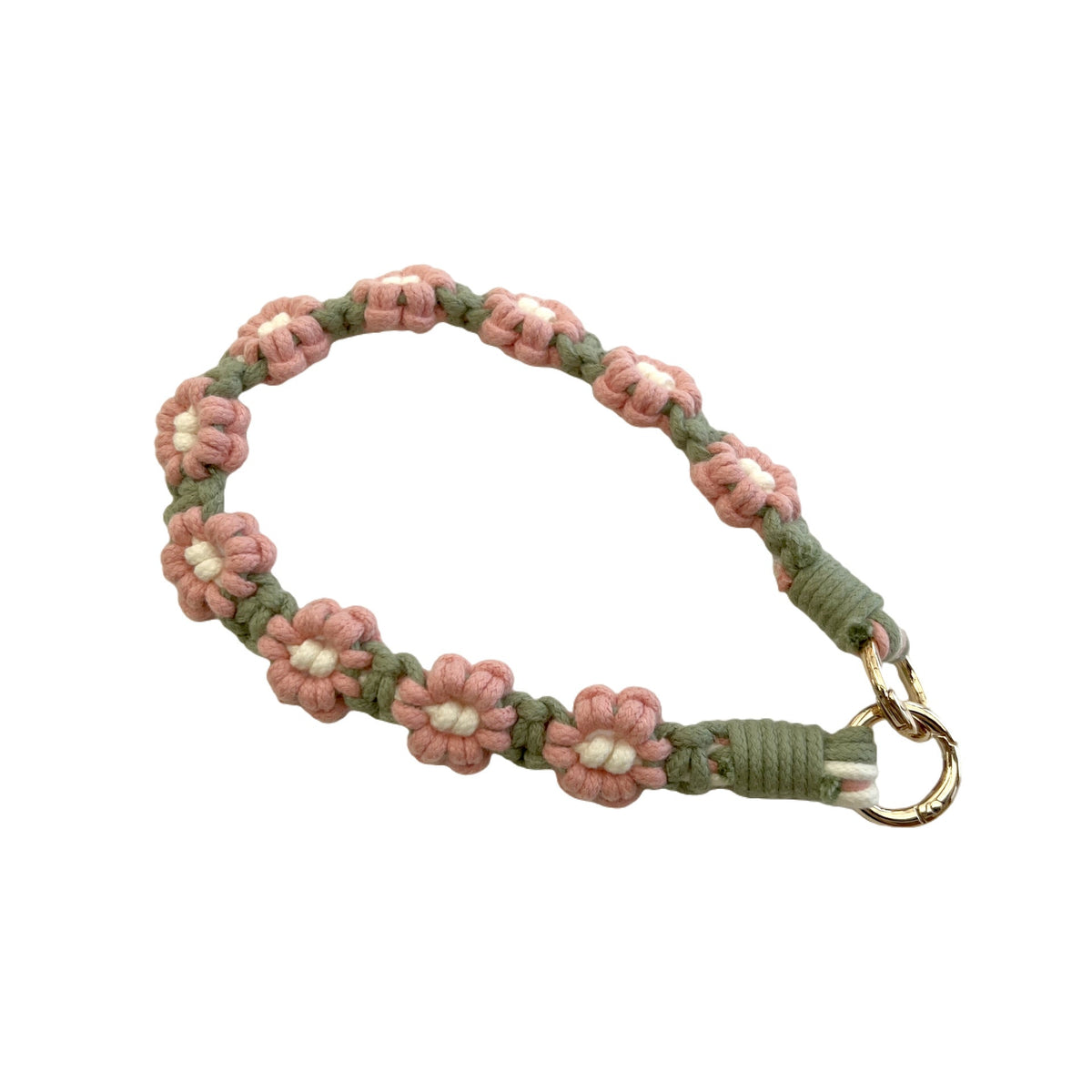 Flower Patterned Keychain Holder | Thrascher