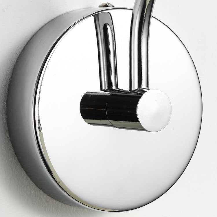 Fluted Drop-Shaped Ceramic Wall Lamp with Chrome Backplate | Thrascher