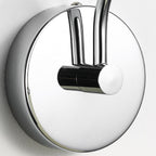 Fluted Drop-Shaped Ceramic Wall Lamp with Chrome Backplate | Thrascher