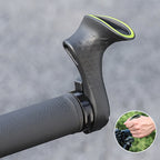 Ergonomic Bicycle Handlebar Grips, Carbon with Nylon Fiber, 120 g, 1 Pair