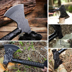 Foldable Multi-Tool Camping Axe, 17 in (43.18cm), Steel Handle, view 2