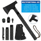 Foldable Multi-Tool Camping Axe, 17 in (43.18cm), Steel Handle, view 5