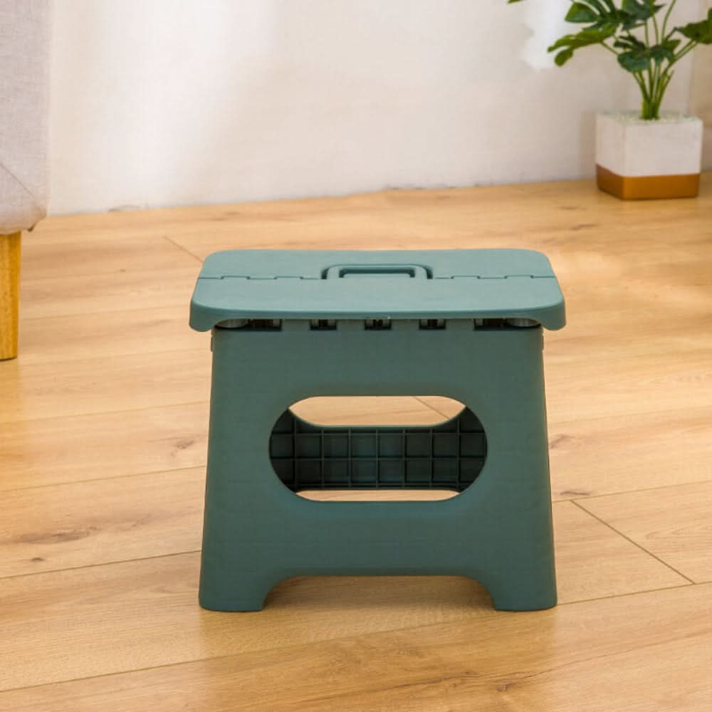 Foldable Plastic Step Stool with Handle for Adults and Kids, view 8