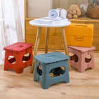 Foldable Plastic Step Stool with Handle for Adults and Kids